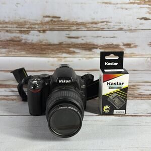 Nikon D40x DSLR 10.2MP – w/ 18–55mm Lens, Shutter 5,206, New Battery/Charger